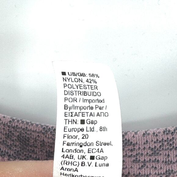 ATHLETA Purple Gray Momentum Seamless Racerback Workout Tank Top Size XL - Picture 6 of 6